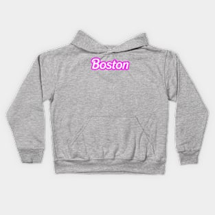 Boston Barbie Core Kids Hoodie